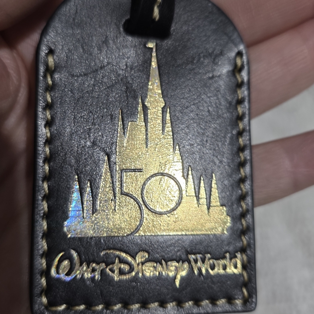 DOONEY AND BURKE DISNEY 50TH ANNIVERSARY HANDBAG PURSE TOTE Mickey & Minnie - Picture 7 of 10